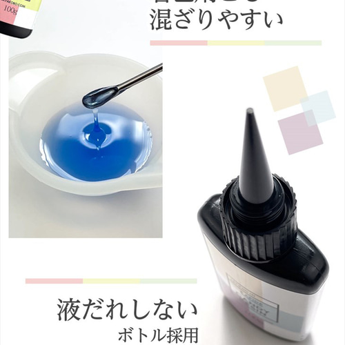 レジン液 大容量 キャンディレジン 王道レジン クリア 100g 1本 レジン