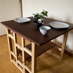 Surface 08 dining table for 2 people   木製ダイニングテーブル　2人用　 12枚目の画像