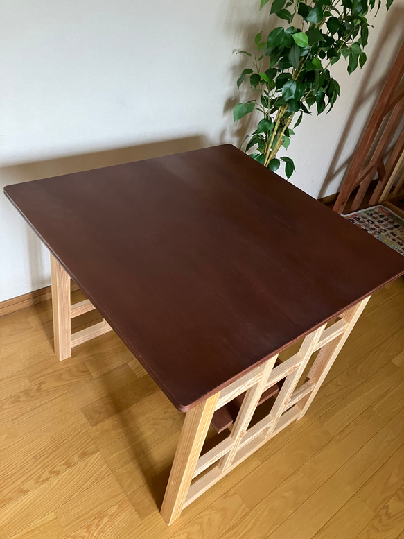 Surface 08 dining table for 2 people   木製ダイニングテーブル　2人用　 8枚目の画像