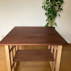 Surface 08 dining table for 2 people   木製ダイニングテーブル　2人用　 5枚目の画像