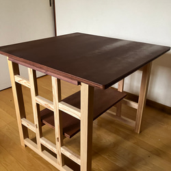 Surface 08 dining table for 2 people   木製ダイニングテーブル　2人用　 7枚目の画像