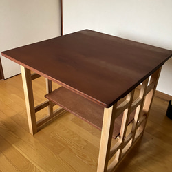 Surface 08 dining table for 2 people   木製ダイニングテーブル　2人用　 3枚目の画像