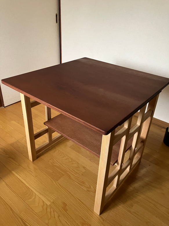 Surface 08 dining table for 2 people   木製ダイニングテーブル　2人用　 3枚目の画像
