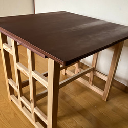 Surface 08 dining table for 2 people   木製ダイニングテーブル　2人用　 10枚目の画像