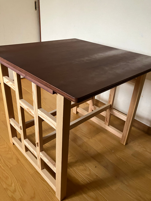 Surface 08 dining table for 2 people   木製ダイニングテーブル　2人用　 10枚目の画像