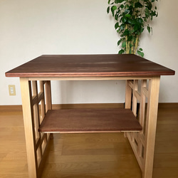 Surface 08 dining table for 2 people   木製ダイニングテーブル　2人用　 4枚目の画像