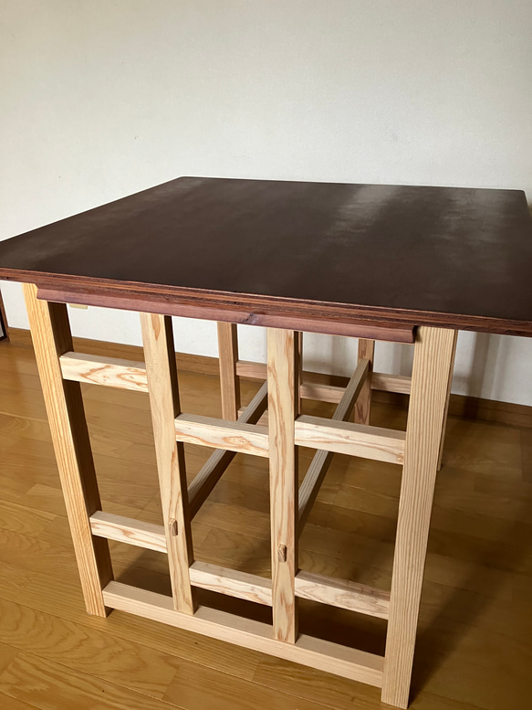 Surface 08 dining table for 2 people   木製ダイニングテーブル　2人用　 9枚目の画像