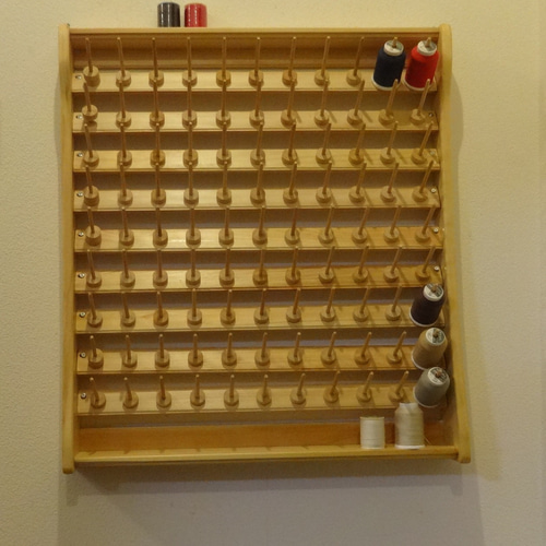 ロックミシン糸巻き糸立てラック 1 9段 99本 シンプルスタイル その他