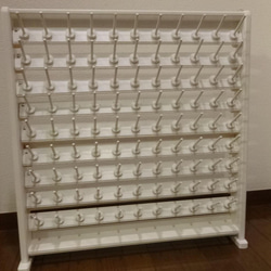 ロックミシン糸巻き糸立てラック　1　9段 99本 シンプルスタイル 8枚目の画像