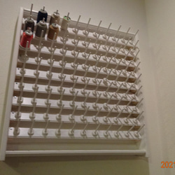 ロックミシン糸巻き糸立てラック　1　9段 99本 シンプルスタイル 11枚目の画像