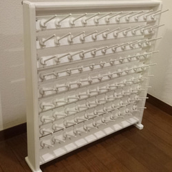 ロックミシン糸巻き糸立てラック　1　9段 99本 シンプルスタイル 9枚目の画像