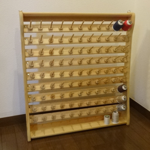 ロックミシン糸巻き糸立てラック 1 9段 99本 シンプルスタイル その他