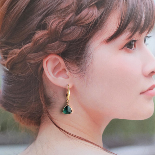 再々々・・・販♪】～colored glass～ 差し色 ピアス/イヤリング