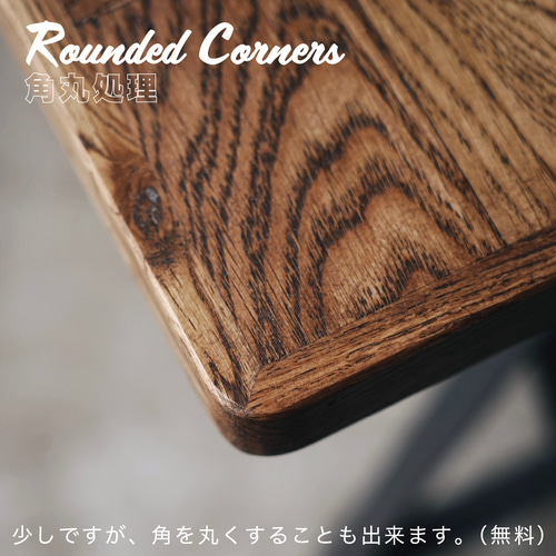オーダーメイド]テーブル天板：オーク材パーケットについて