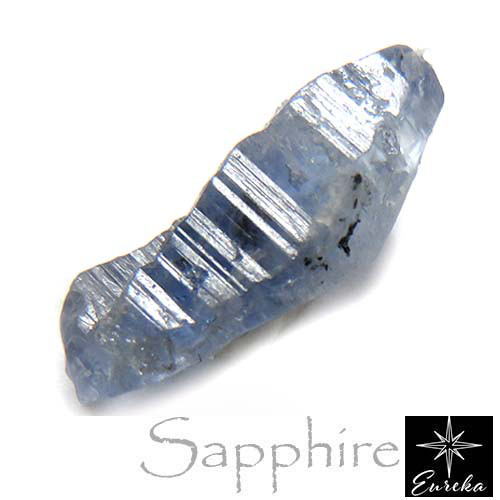 【Xmasクーポン 10％OFF】サファイア原石 スリランカ産 結晶 2.4ct 天然コランダム 波動石 trg169