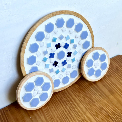 青いスぺック模様の鍋セット 青いスぺック模様の鍋セット 青いスぺック模様の鍋セット 青いスぺック