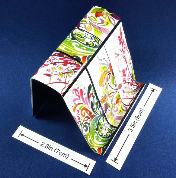 スマホスタンド「和風の花柄」 Smartphone stand (Flower - Japanesque) 1枚目の画像