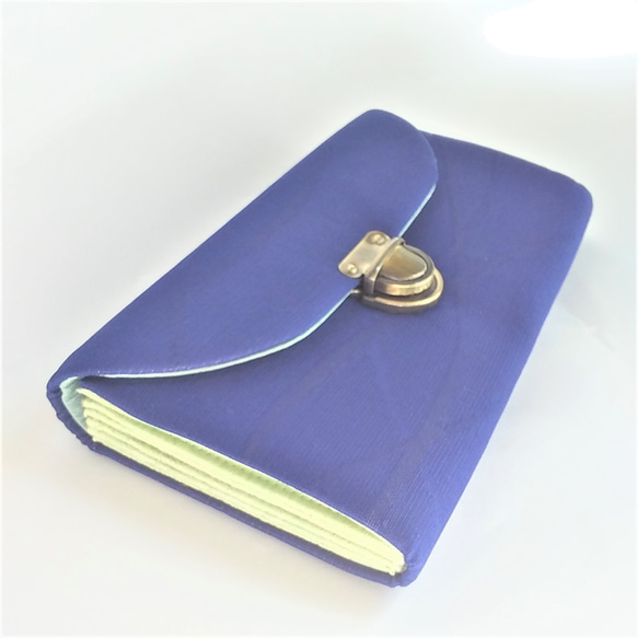 使いやすい長財布　色：青、紫 3枚目の画像