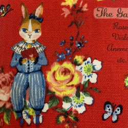 エコティッシュカバー☆マスクストッカー♪ そばかすキッズ・動物達とお花柄☆5カラー 8枚目の画像