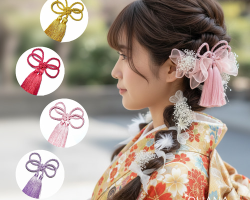 花と蝶の刺繍タッセル付きテーブルセンター200cm シルバー(正絹袋帯リメイク) 81e5ae20c0d1f03c11a9a2d62ee818