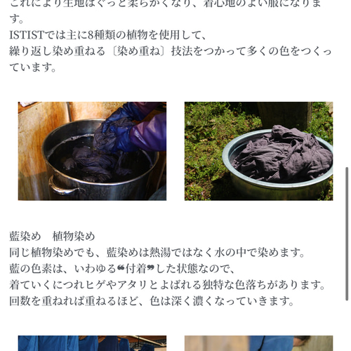 草木染めアイテムが初めての方へ その他ファッション ISTIST