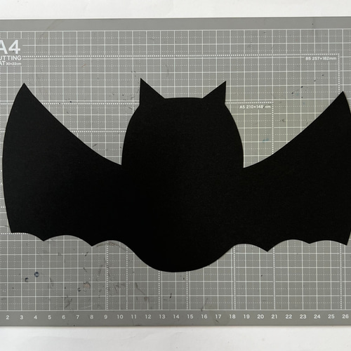壁面装飾 壁面 飾り 製作 コウモリ ハロウィン 秋装飾 型紙 保育製作