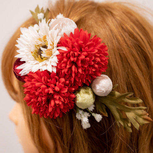 ボブ・ショートボブのヘッドパーツX】成人式や前撮り振袖ドライ