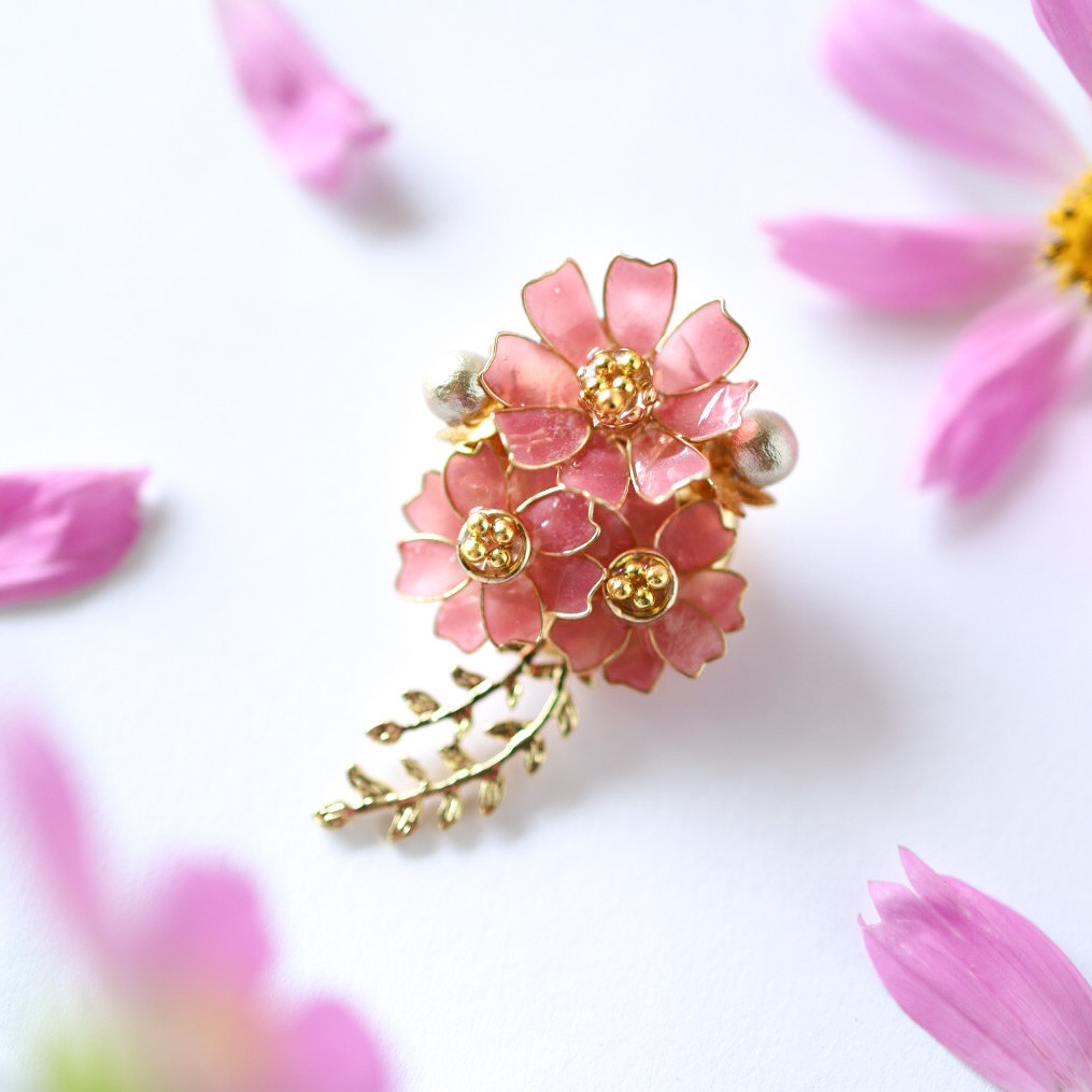 薔薇モチーフニットブローチ - ピンクハウス通販｜リサイクル
