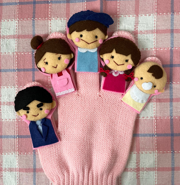 手袋シアター おはなしゆびさん おもちゃ・人形 大福 通販 12508453