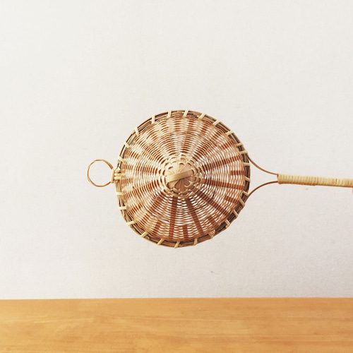 受注制作】竹細工コーヒードリッパー 取っ手つき ドリップスタンド