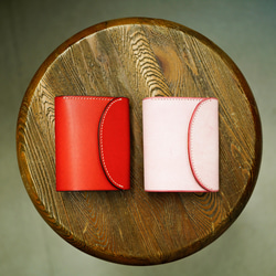flap mini wallet [ ALASKA_pink ] 12枚目の画像