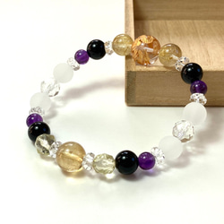 【◆九頭龍大神の覇皇◆大玉・九頭龍彫りブレスレット・戸隠山御神水浄化】変革　流れ　変化を起こす　守護　上昇　龍神　龍　 2枚目の画像