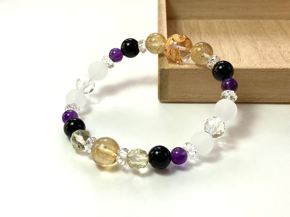 【◆九頭龍大神の覇皇◆大玉・九頭龍彫りブレスレット・戸隠山御神水浄化】変革　流れ　変化を起こす　守護　上昇　龍神　龍　 2枚目の画像