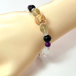 【◆九頭龍大神の覇皇◆大玉・九頭龍彫りブレスレット・戸隠山御神水浄化】変革　流れ　変化を起こす　守護　上昇　龍神　龍　 4枚目の画像