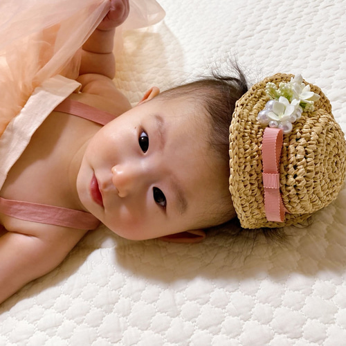 激レア　2004年発売プレゼントボックス風ミニ帽子 ミニハット ヘアアクセサリー アニバーサリーハット ニューボーン