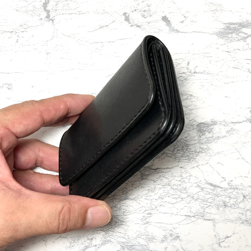 手ぶらで出かける小さい本革財布｜栃木レザー コンパクト財布