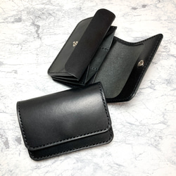 身軽に整う」栃木レザーの手縫いミニ財布｜本革 コンパクト財布 小さい