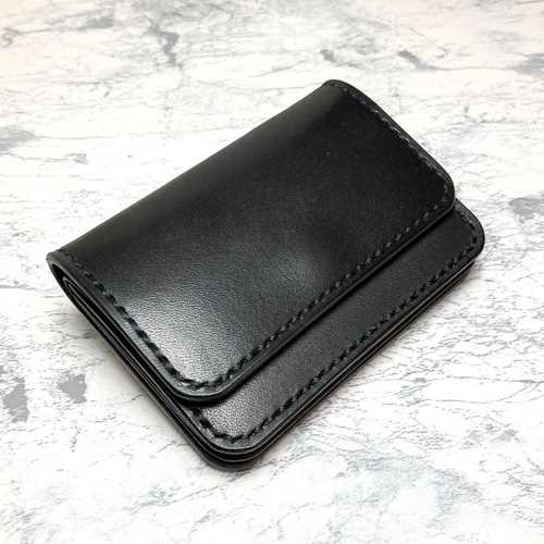 身軽に整う」栃木レザーの手縫いミニ財布｜本革 コンパクト財布 小さい