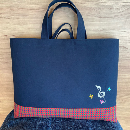 ファミリア　お受験バッグ バイオリン 犬 お受験かばん 手提げかばん レッスンバッグ ファミリア