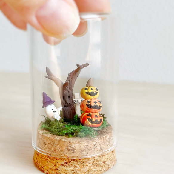 仲良しオバケ♡カボチャ 送料無料》ボトルの仲良し ハロウィン ♥ジャックオランタン ☆秋