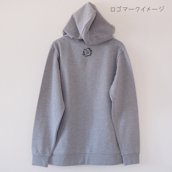 ★SALE★Be Happy (パーカー / gray)在庫限り 5枚目の画像