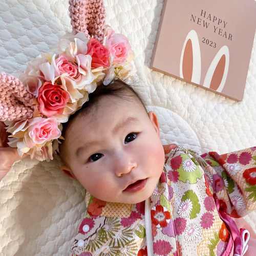 ベビーヘアバンド　ターバン　カチューシャ　ダブルガーゼ　木の実　ベビー　キッズ ベビーヘアバンドターバンカチューシャダブルガーゼ木の実ベビーキッズ