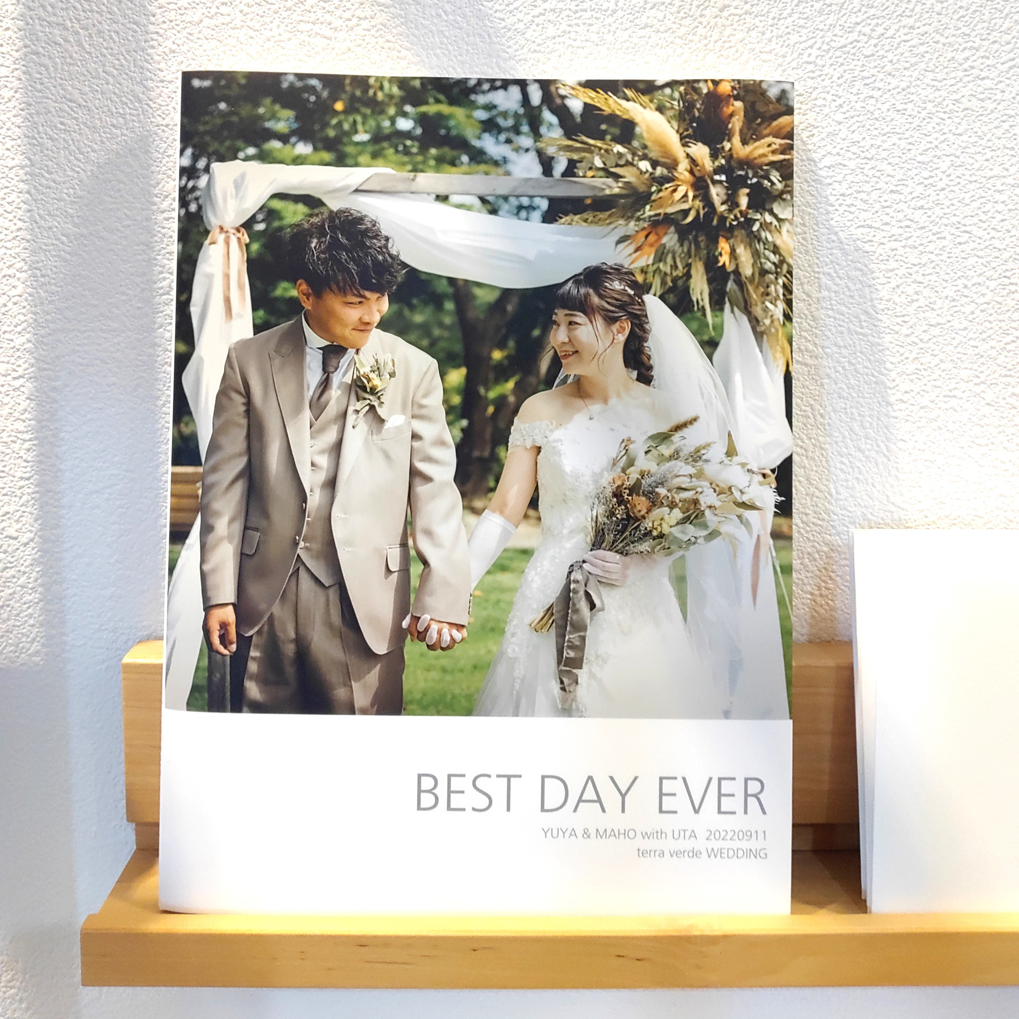 七夕2025【結婚式・両親贈呈品】アニバーサリーフォトブック48ページ～Wプランナー編集～思い出の写真集・アルバム