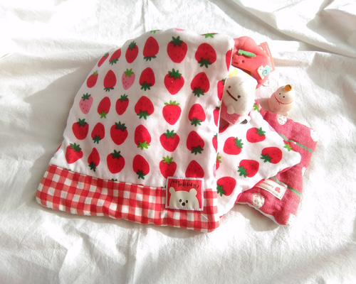 fuwara ＊8重ガーゼはんかち❤︎くまさん2枚set