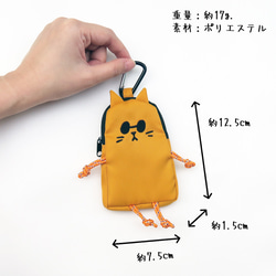 【Pouch Buddy Bag】ミニポーチ　選べる９色 3枚目の画像