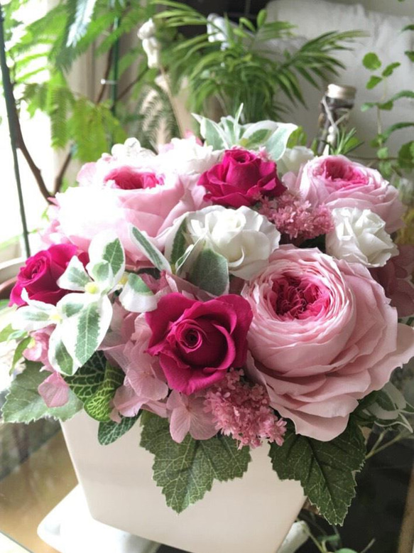 定番人気，高品質 【屋外対応】蓮の花ステンドグラス調アクリル表札