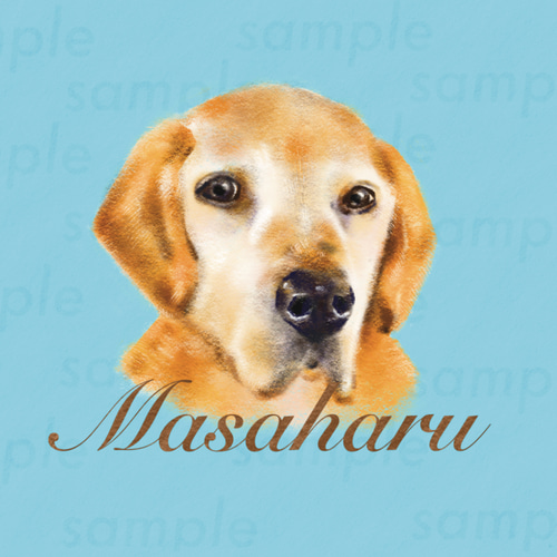 うちの子似顔絵・イラスト(犬猫色んなペット対応)・家族イラスト・わん