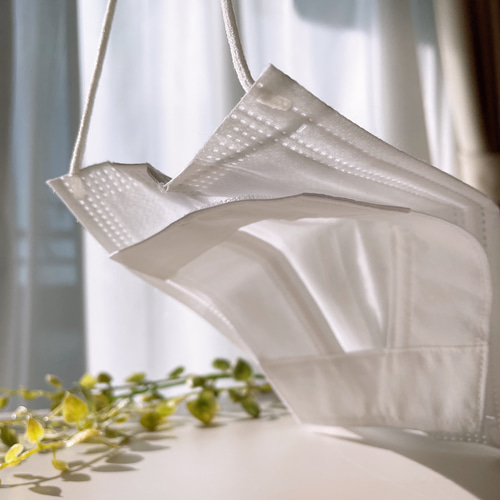 くっつく！穴あきインナーマスクフレーム｜Bタイプ プリーツマスク用