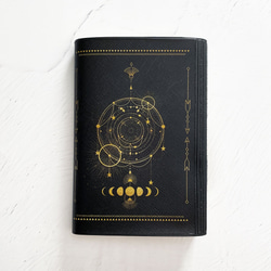 Astronomical Observation/Moon Phases (Black) Book Cover/Techo Co 第5張的照片