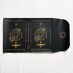 Astronomical Observation/Moon Phases (Black) Book Cover/Techo Co 第2張的照片